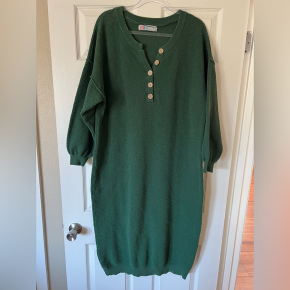 Free People Hailee Sweater Midi Dress - Picture 2 of 4